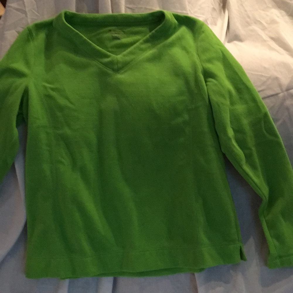 Fleece pullover, worn twice
